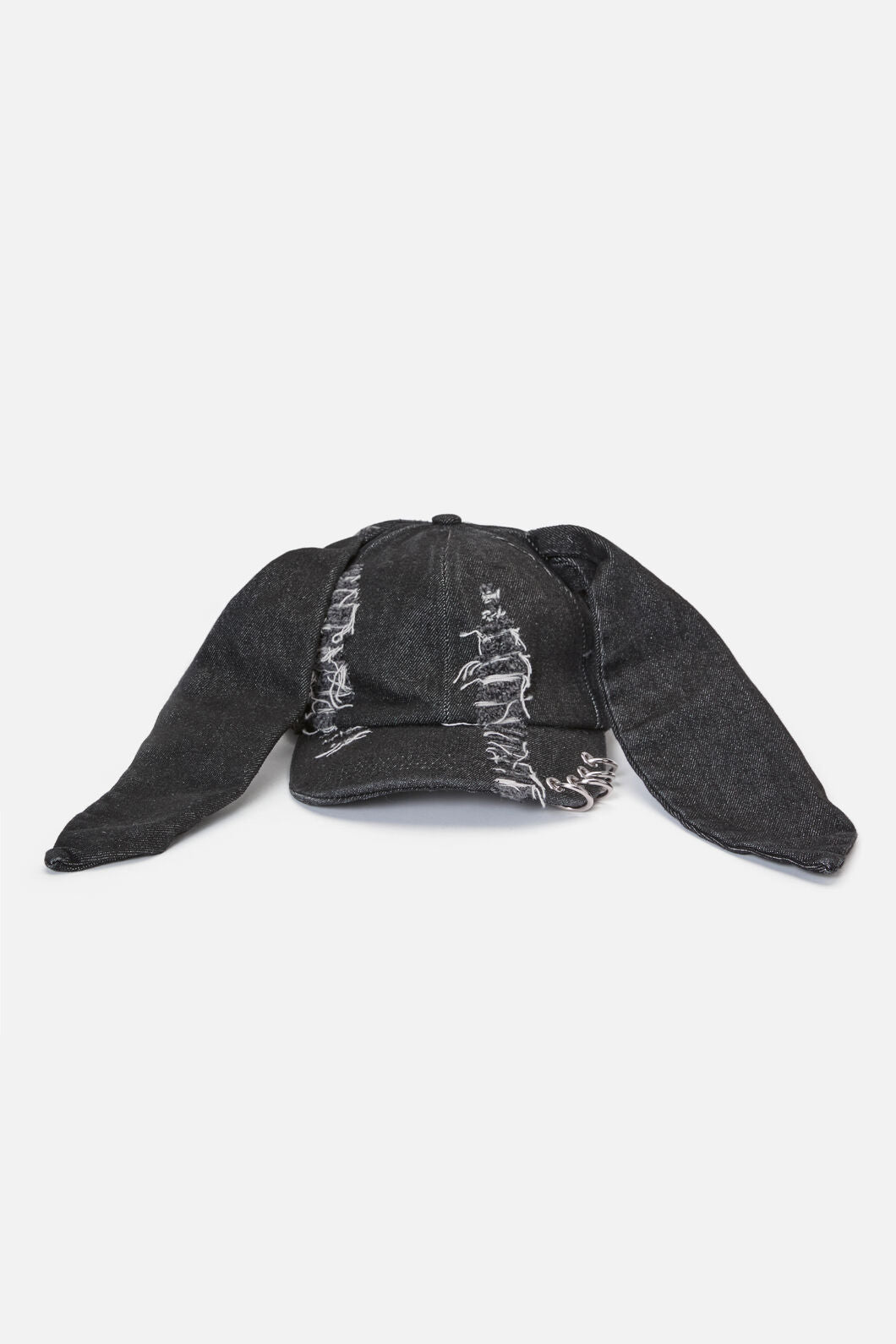 Dangerfield NZ - Distressed Long Ears Cap - black
