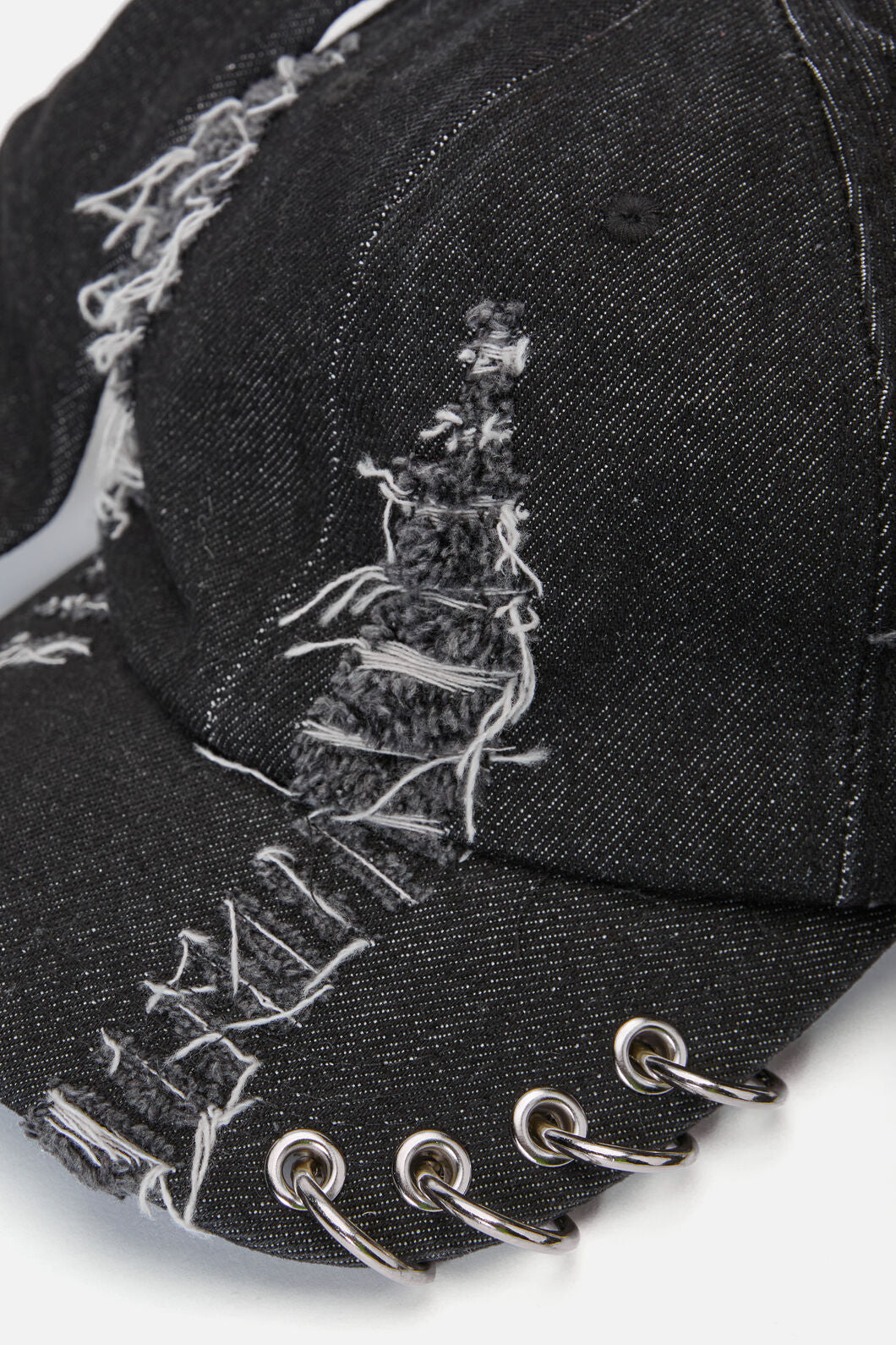 Dangerfield NZ - Distressed Long Ears Cap - black