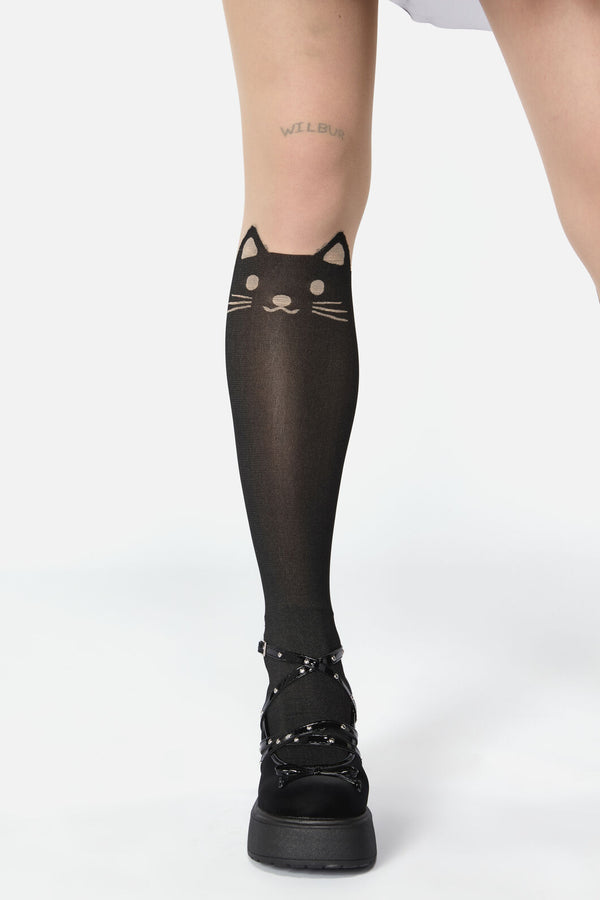 Dangerfield NZ - Cat Tights - black