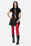 Dangerfield NZ - Red Plain Tights - red