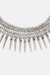 Dangerfield NZ - Chainmail Spike Choker - silver