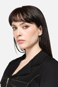 Dangerfield NZ - Dagger Earrings - silver