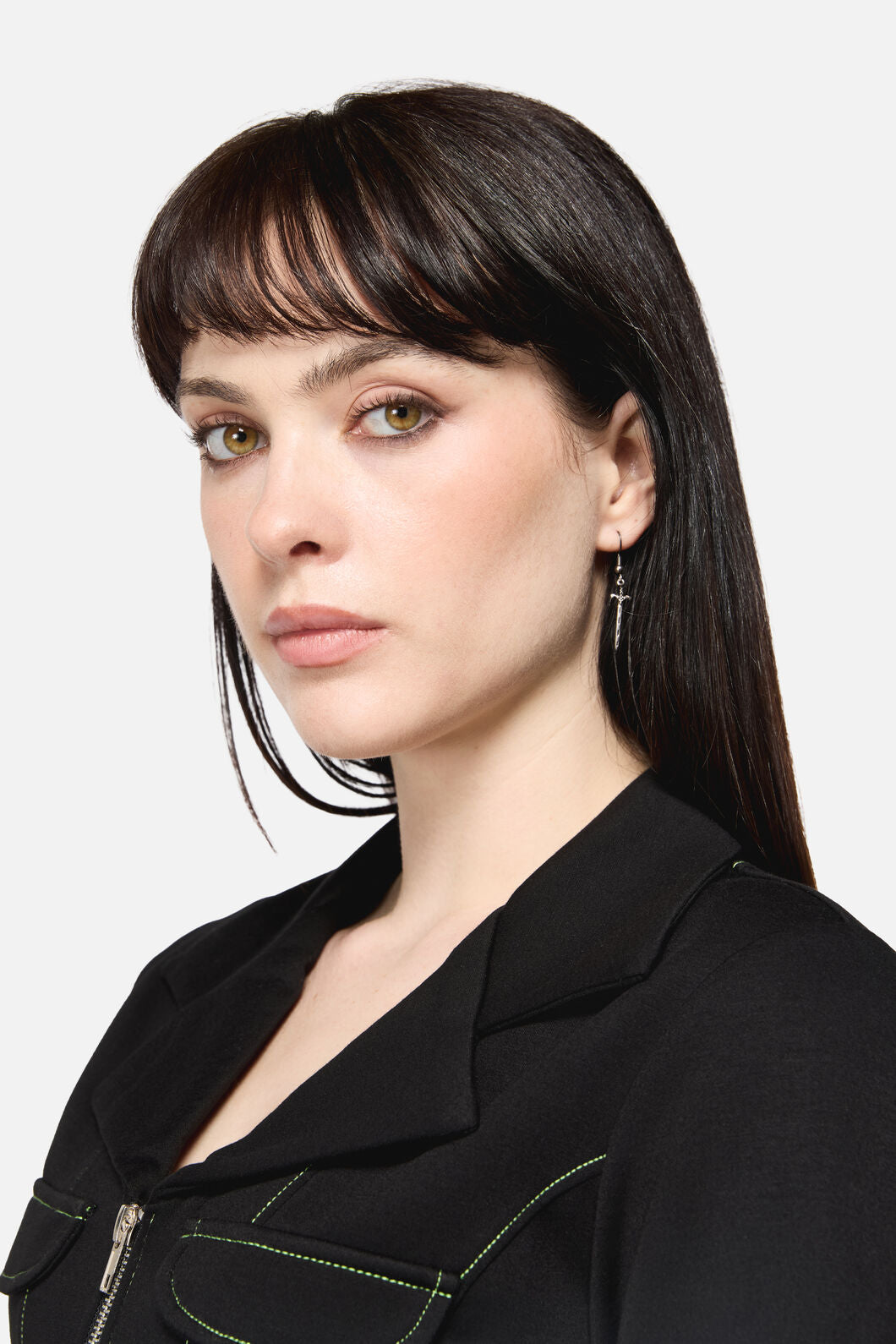 Dangerfield NZ - Dagger Earrings - silver