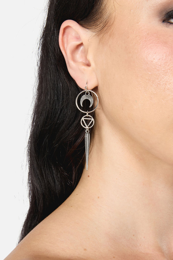 Dangerfield NZ - Mystical Earrings - silver