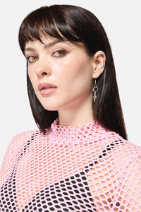 Dangerfield NZ - Star Sphere Earrings - silver
