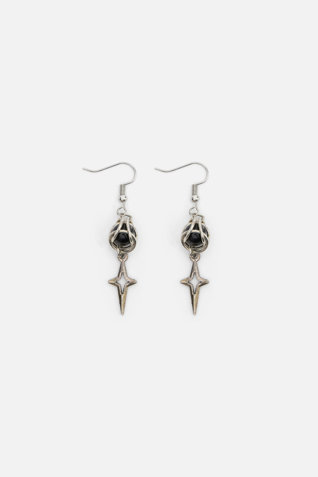 Dangerfield NZ - Star Sphere Earrings - silver