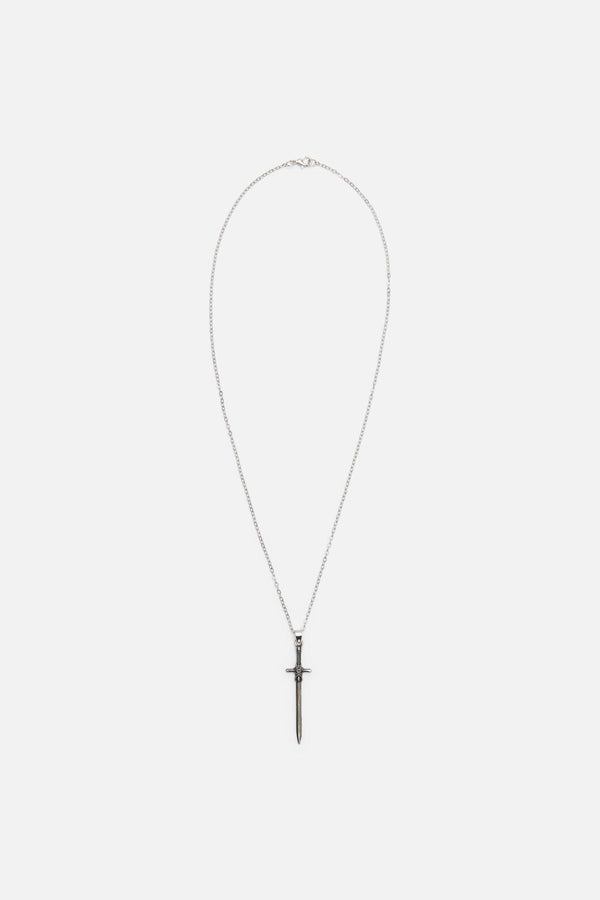 Dangerfield NZ - Sword Necklace - silver