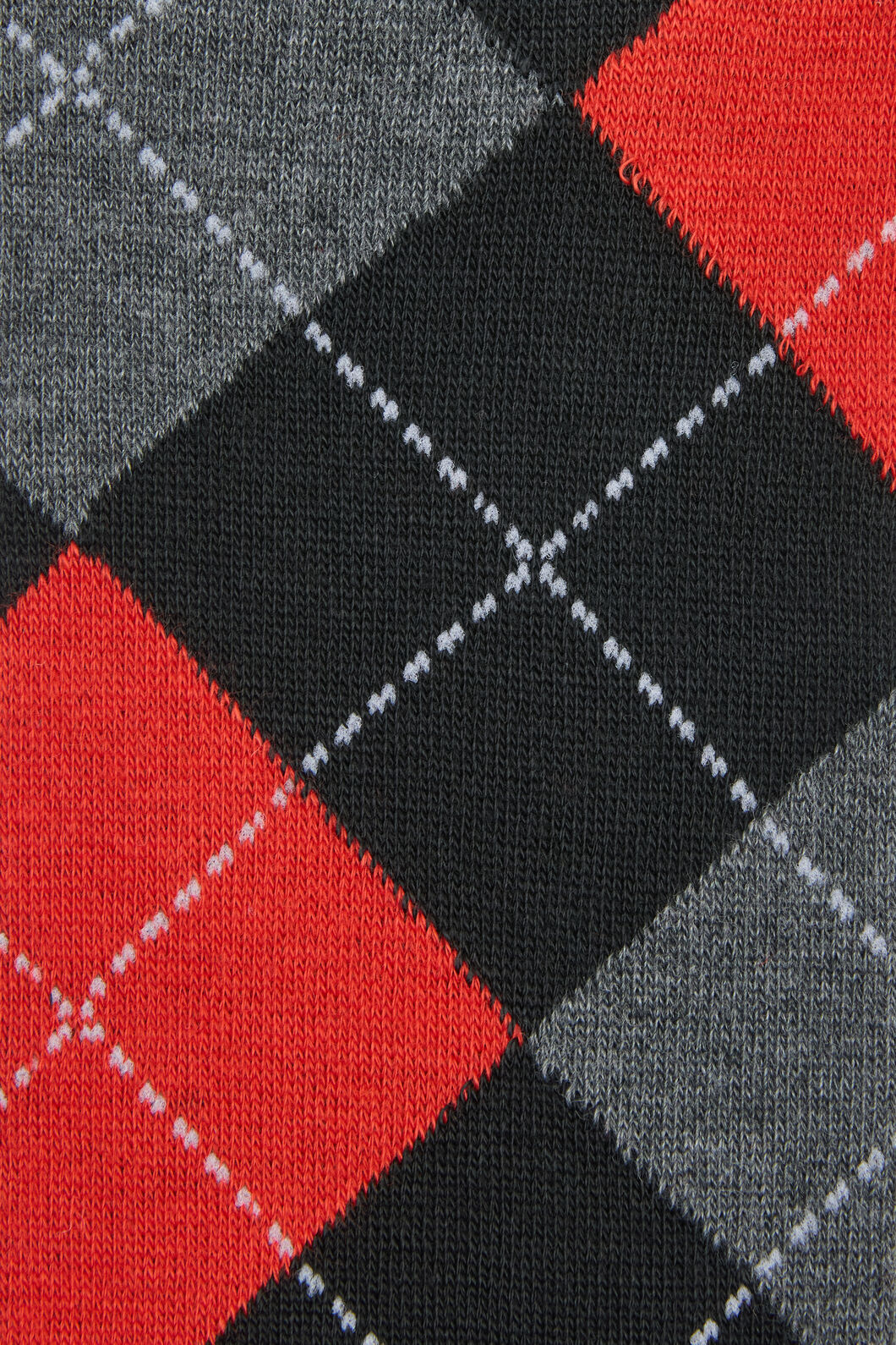 Dangerfield NZ - Long Argyle Socks - black-red