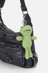 Dangerfield NZ - Frog Plush Bag Charm - green