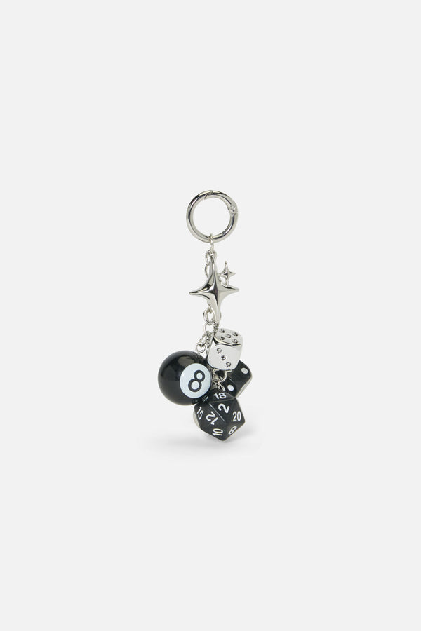 Dangerfield NZ - Try Your Luck Bag Charm - black