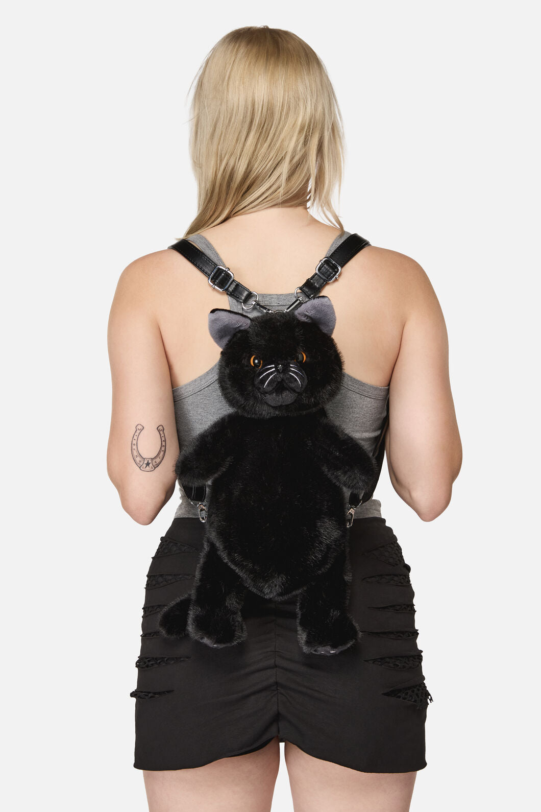 Dangerfield NZ - Black Kitty Backpack - black