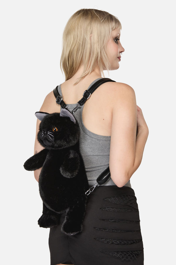Dangerfield NZ - Black Kitty Backpack - black