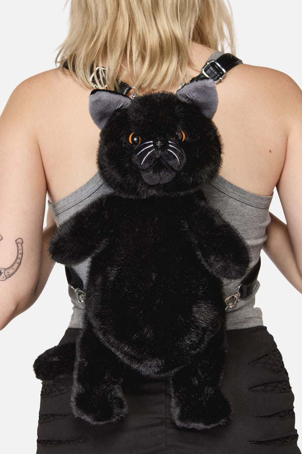 Dangerfield NZ - Black Kitty Backpack - black