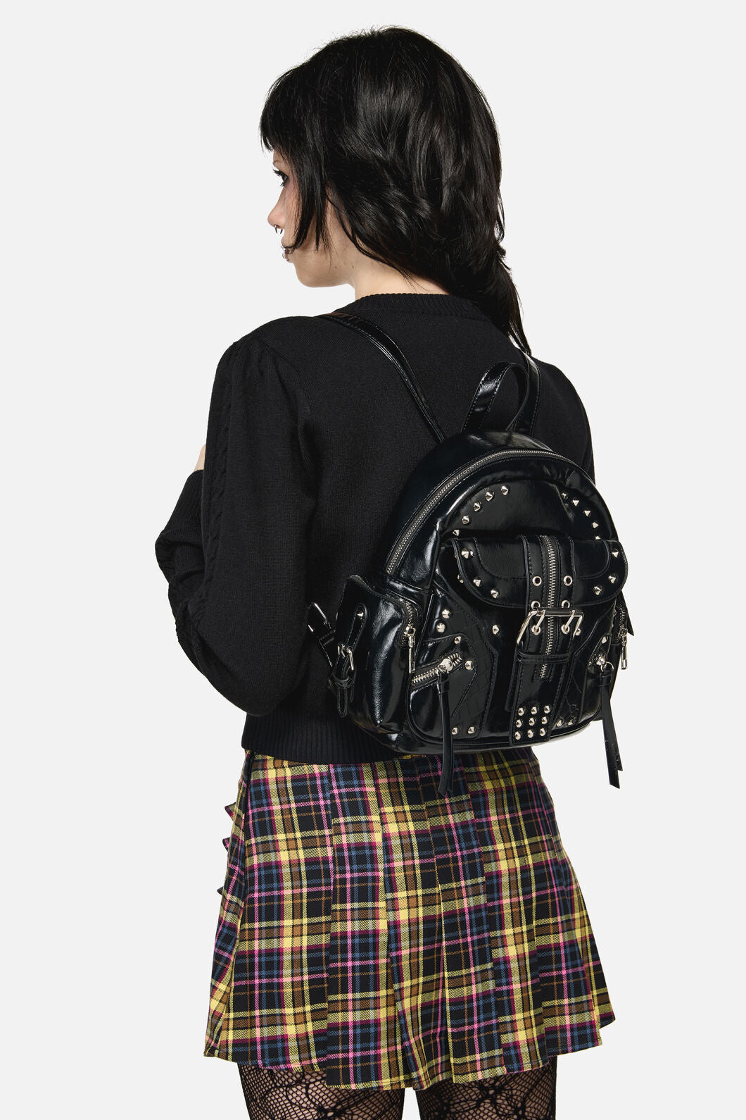Dangerfield NZ - Moto Stud Backpack - black