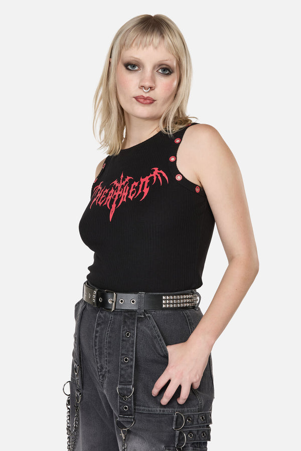 Dangerfield NZ - Pyramid Stud Belt - black