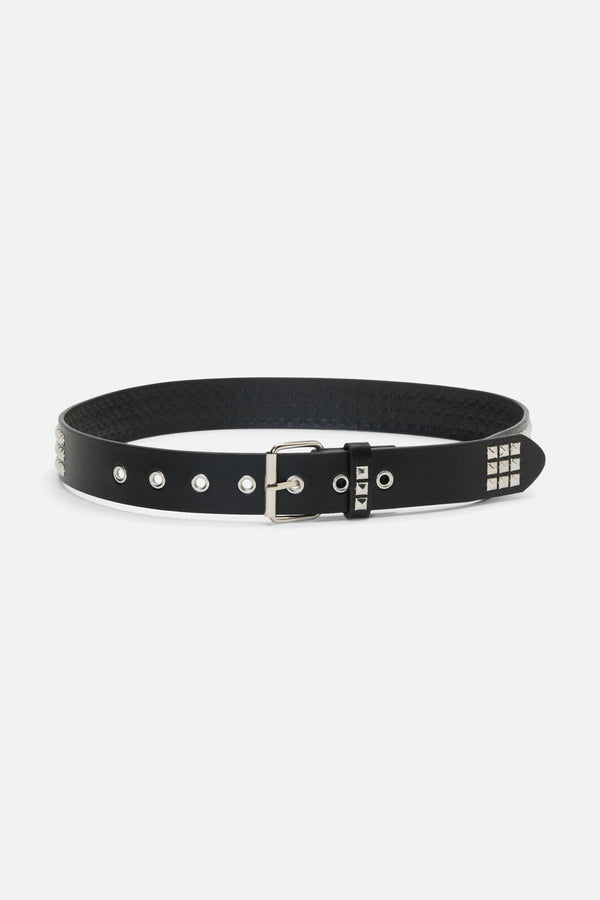 Dangerfield NZ - Pyramid Stud Belt - black