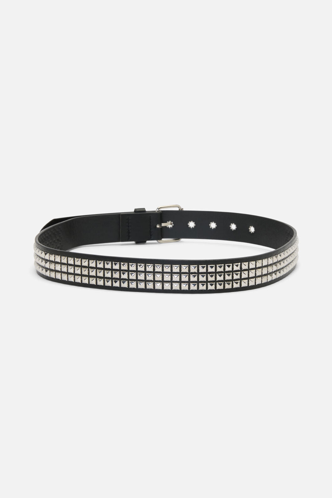 Dangerfield NZ - Pyramid Stud Belt - black