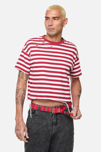 Dangerfield NZ - Red Cotton Webbing Belt - red