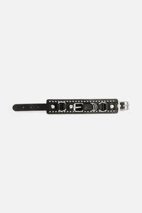 Dangerfield NZ - Stud Buckle Cuff - black