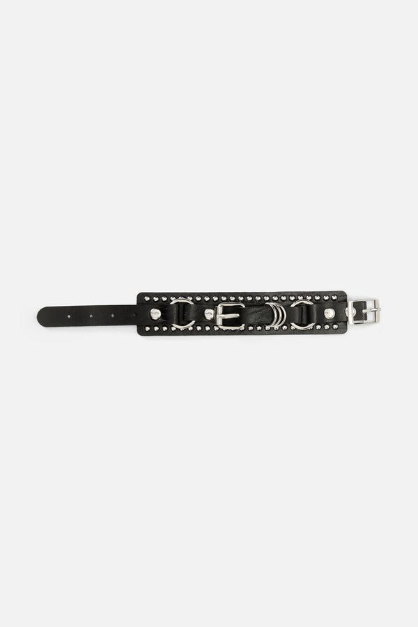 Dangerfield NZ - Stud Buckle Cuff - black