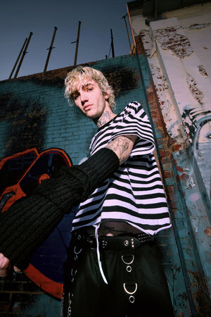 Dangerfield NZ - Long Fingerless Gloves - black