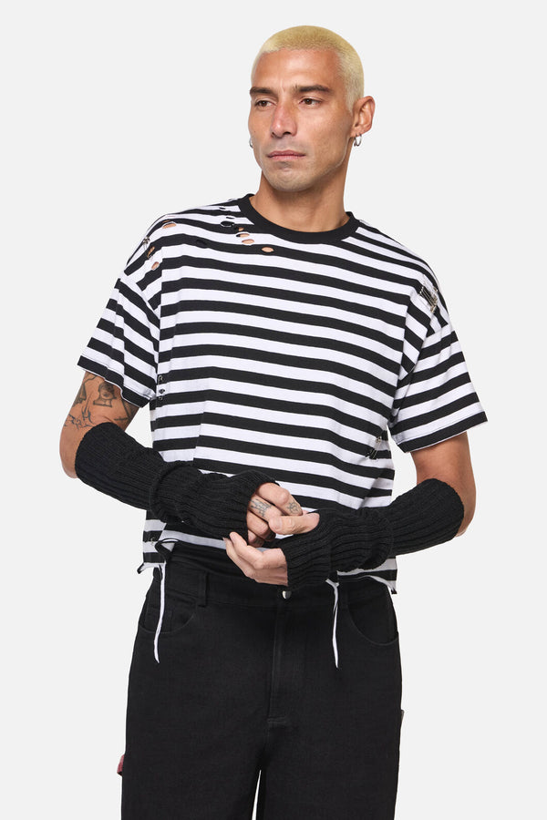 Dangerfield NZ - Long Fingerless Gloves - black
