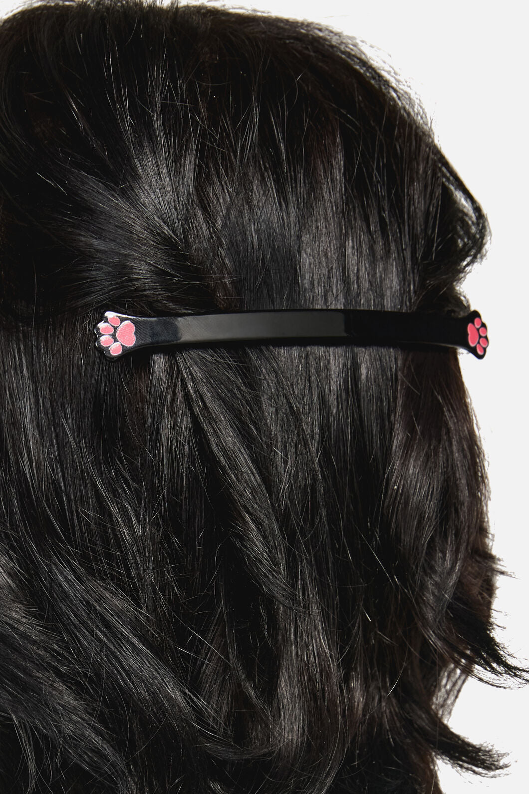 Dangerfield NZ - Cat Paw Barrette Hair Clip - black