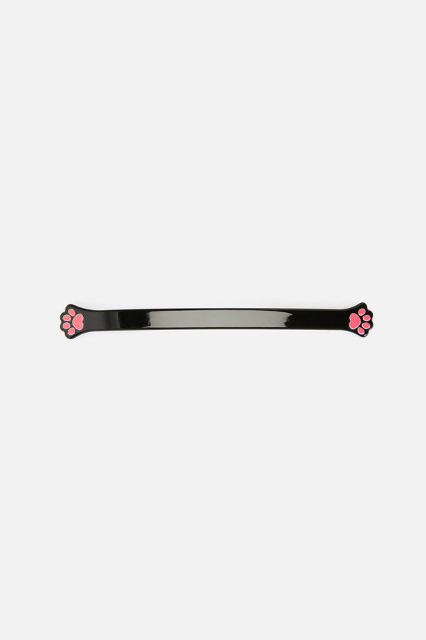 Dangerfield NZ - Cat Paw Barrette Hair Clip - black