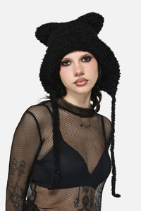 Dangerfield NZ - Ears Beanie - black