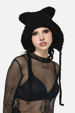 Dangerfield NZ - Ears Beanie - black