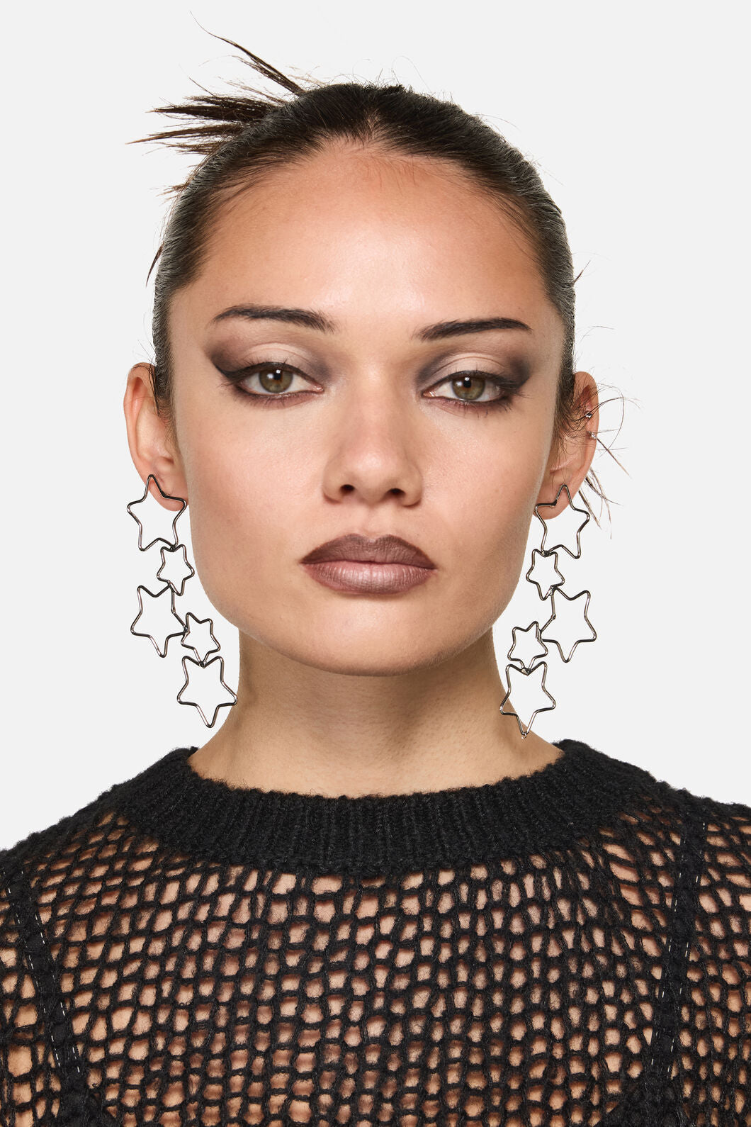 Dangerfield NZ - Star Drop Earrings - silver