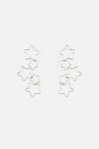 Dangerfield NZ - Star Drop Earrings - silver