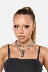 Dangerfield NZ - Chunky Chain Necklace - silver