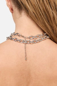 Dangerfield NZ - Chunky Chain Necklace - silver
