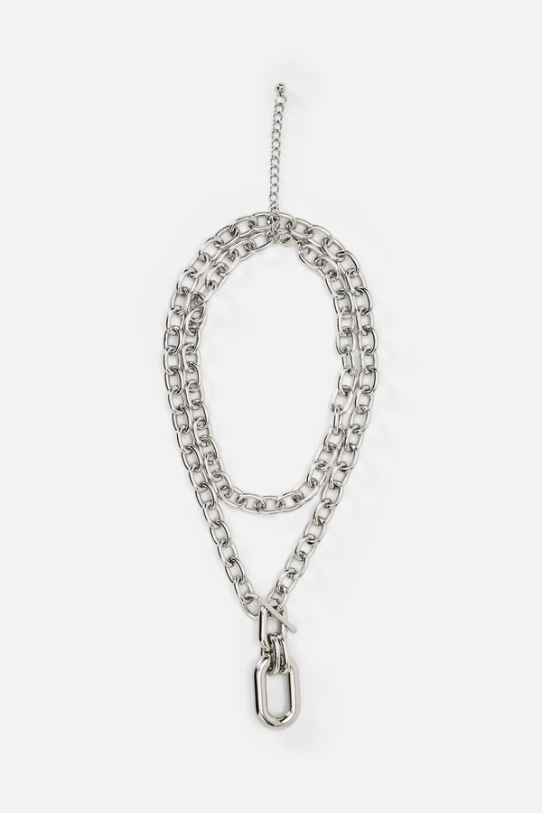 Dangerfield NZ - Chunky Chain Necklace - silver