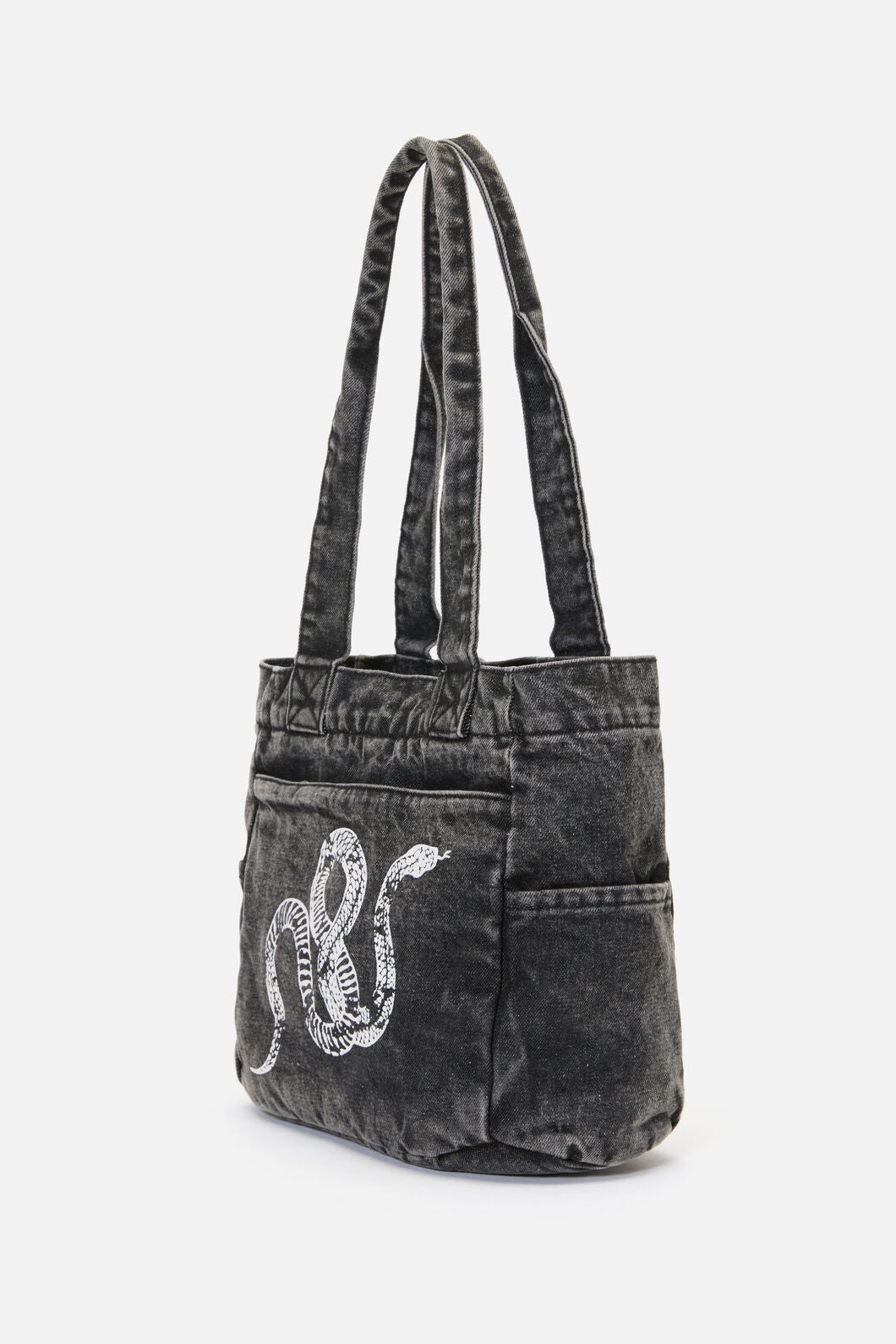 Dangerfield NZ - Slithering Goth Printed Bag - black