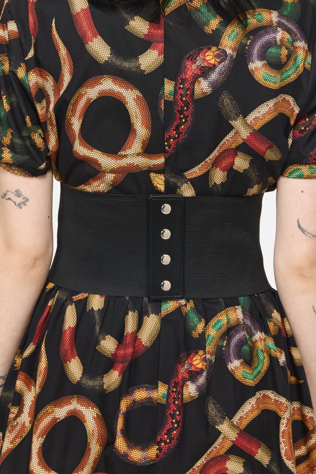 Dangerfield NZ - Slithering Goth Waist Belt - black