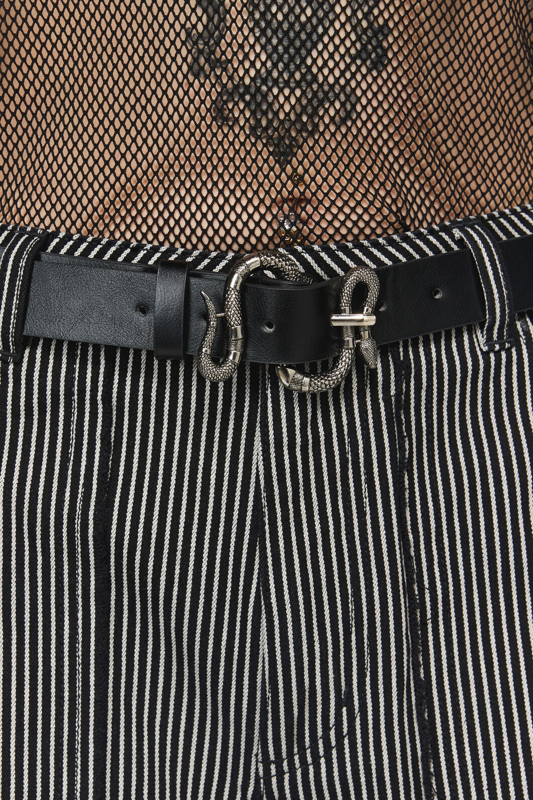 Dangerfield NZ - Snake Buckle Belt - black