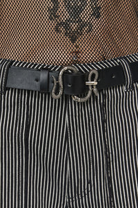 Dangerfield NZ - Snake Buckle Belt - black