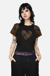Dangerfield NZ - Pyramid Stud Belt - purple