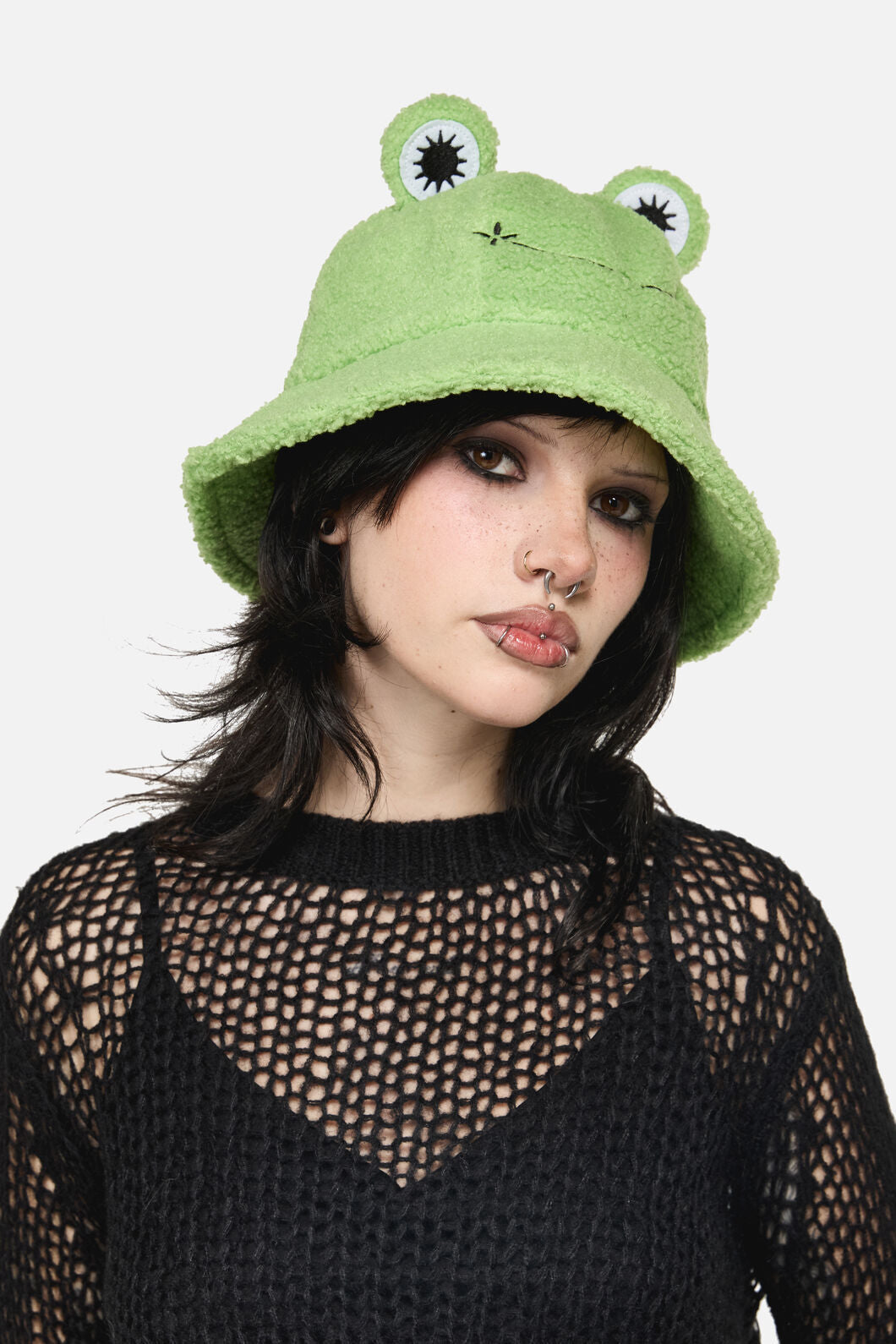 Dangerfield NZ - Winter Frog Hat - green