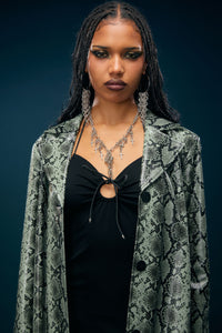 Dangerfield NZ - Cross Chainmail Necklace - silver