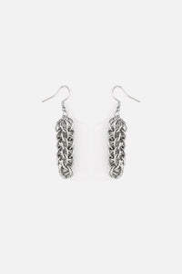 Dangerfield NZ - Chainmail Earrings - silver