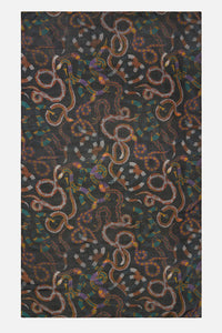 Dangerfield NZ - Reptilian Scarf - black