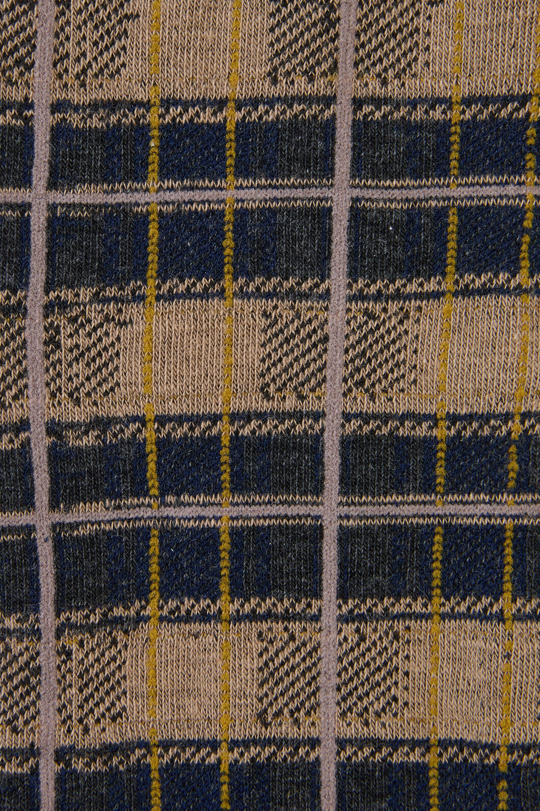 Dangerfield NZ - Grey Long Tartan Socks - grey