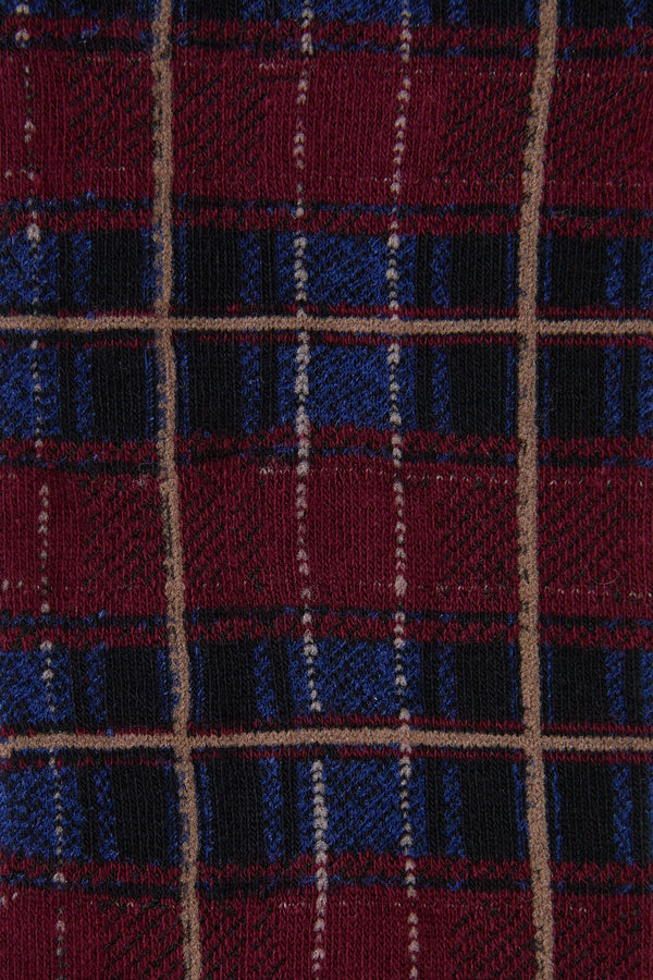 Dangerfield NZ - Black Long Tartan Socks - black