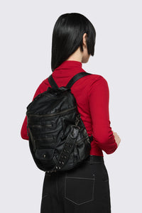 Dangerfield NZ - Two Way Stud Backpack - black