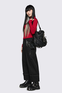 Dangerfield NZ - Two Way Stud Backpack - black