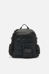 Dangerfield NZ - Two Way Stud Backpack - black