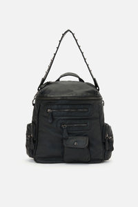 Dangerfield NZ - Two Way Stud Backpack - black